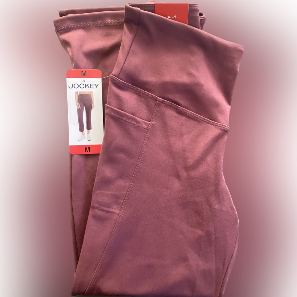 Women’s Jockey Workout Leggings. Size M